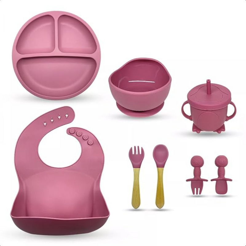 Kit Introdução Alimentar Bebê 8 Peças