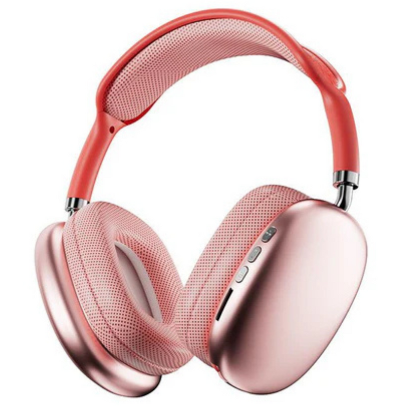 Fone De Ouvido Headphone Bluetooth Sem Fio Wireless - Vermelho