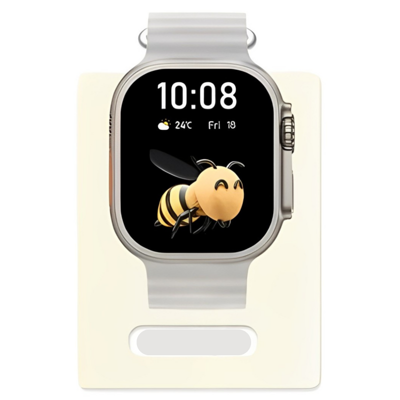 Smartwatch Ultra com 2 pulseiras - Branco