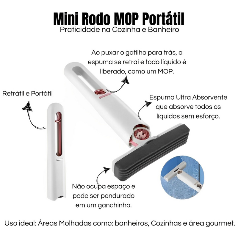 Mini Mop Auto-Squeeze Multifuncional