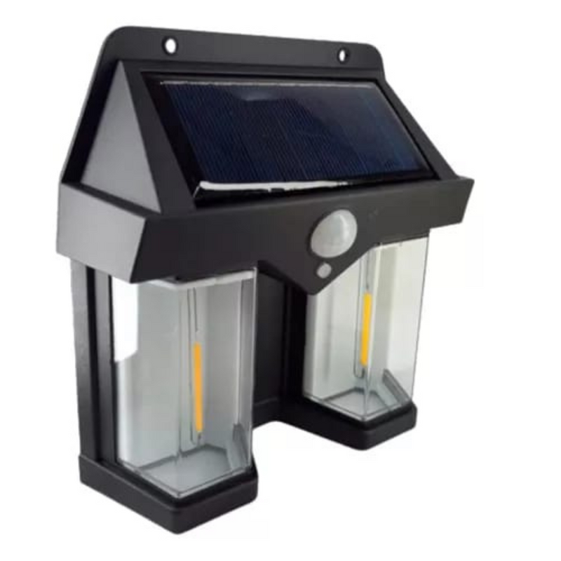 Luz de parede com sensor solar